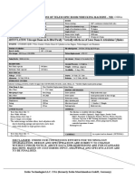 Technical Specifications of Zetko's Debricking Machine (TBWM - WB 12000A)