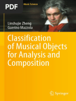 Classification of Musical Objects For Analysis and Composition