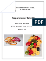 Preparation of Bakelite PDF