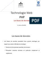 Bases de Données PHP