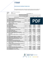 Presupuesto Referencial