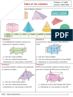 Série Les Solides Et Les Volumes