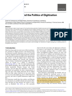 Digitial History and The Politics of Digitization