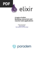 Elixir Reactive App