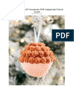 Bola de Bellota El Ornamento PDF Amigurumi Patron Gratis