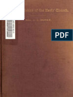 Burke. Characteristics of The Early Church. 1899.