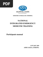 National Emergency Guidelines, FMOH 2020