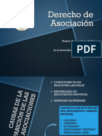 PARTE I Derecho de Asociación