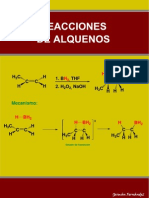 Reacciones Alquenos