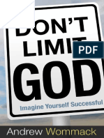 Don't Limit God