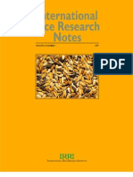 International Rice Research Notes Vol.22 No.1