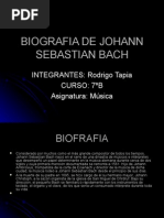 Biografia de Johann Sebastian Bach