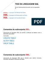 SQL - Criação e Manipulação de BD