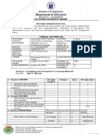 Process Observation Tool D4 EsP