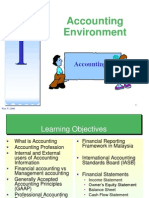 Topic 1 - Accounting Environment