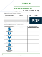 Modele - Fiche EPI