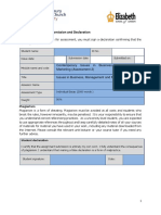 (CBM) Sample 1 Assignment - Individual Essay Part 2