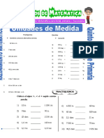 Actividades de Unidades de Medida para Quinto de Primaria