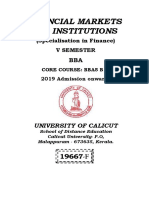 SLM-19667-BBA - Fiancial Markets and Institutions