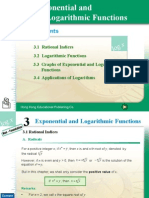 Chapter 3 Exponential and Logarithmic Functions