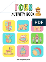 Toys Activity Book