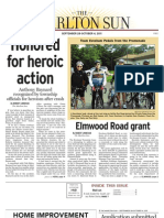 Honored For Heroic Action: Elmwood Road Grant