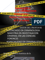 Materia de Criminalistica