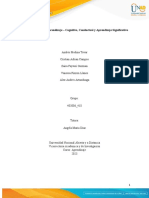 Tarea 3 - Teorías Del Aprendizaje - Cognitiva, Conductual y Aprendizaje Significativo