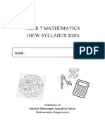 Year 7 Consolidated Notes