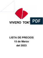 15 de Marzo Vivero Tokio 2023