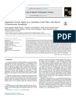 Segmental Cervical Aplasia in A Colombian Creole Mare X Chromosome Aneuploidy 2021