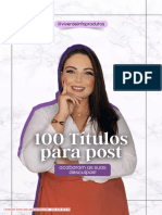 100 Titulos de Post at Viverdeinfoprodutos at Pamellaswinka