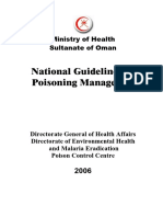 Guidelines On Poisoning Management