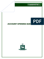 Account Opening Guidelines