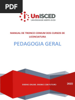 Manual Pedagogia Geral