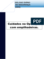 Cuidados Na Operação Da Empilhadeira