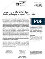 NACE No.6 SSPC SP 13 2018