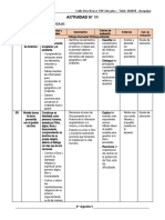 5° Grado - Actividad Del 21 de Agosto