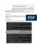 Database Unit1 Notes For Reference