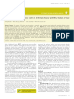 Risk Factors For Early Childhood Caries: A Systematic Review and Meta-Analysis of Case Control and Cohort Studies