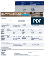 Your Electronic Ticket Receipt PDF