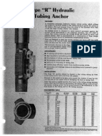 Type R Hydraulic Tension Tubing Anchor