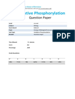 26-Oxidative Phosphorylation-Qp Alevel-Edexcel-Biology Updated