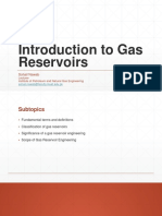 Introduction To Gas Reservoirs