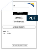 Life Sciences p1 Nov 2022 Gr11 Eastern Cape