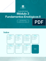 Módulo 3 Fundamentos Enológicos II: Curso de Vinos