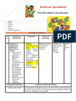 2° Sesión Día 2 Mat Nos Divertimos Con Patrones Unidad 6 Semana 3