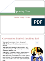 Speaking Class - by + Gerund To Describe How To Do Things