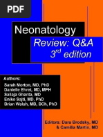 Neonatology Review Q & A, 3rd Edition 2016