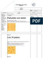 Sesion de Entrenamiento Basquetbol